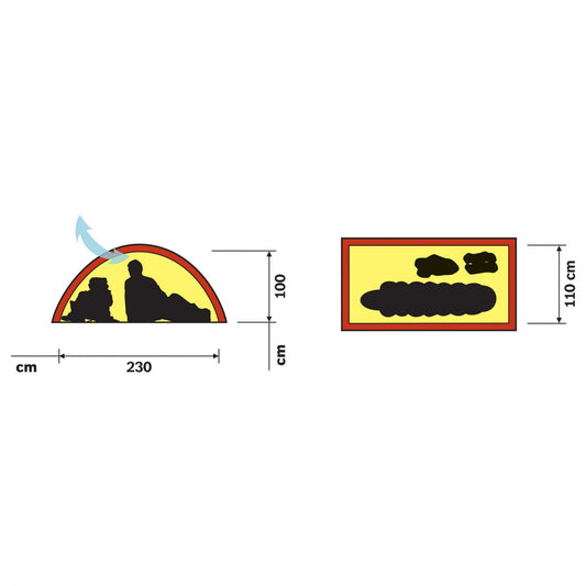 Hilleberg Unna - 1-Personen Zelt