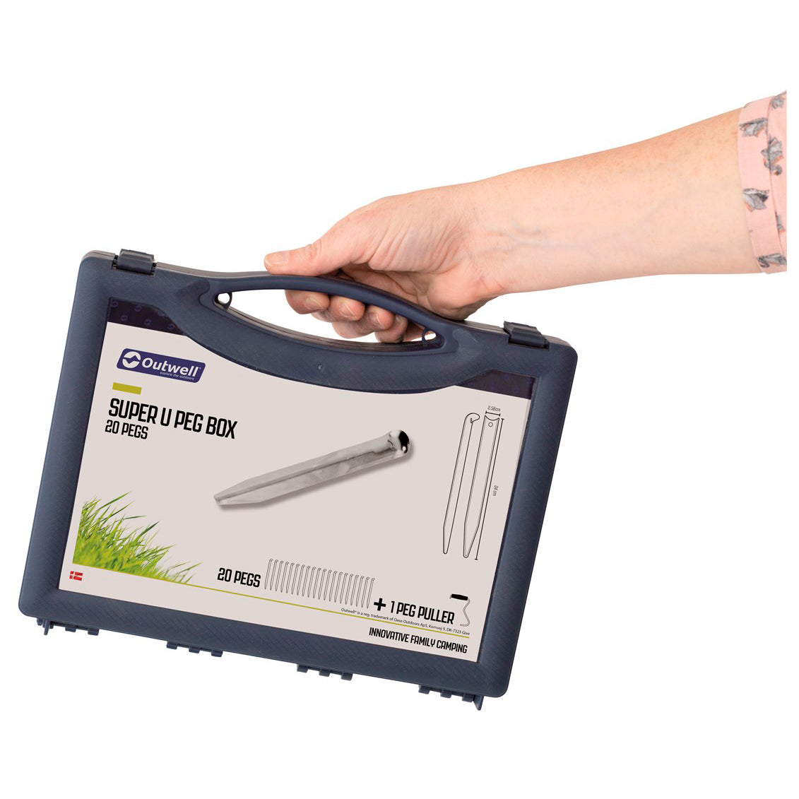 Outwell Super U-Peg Box - Zelthering