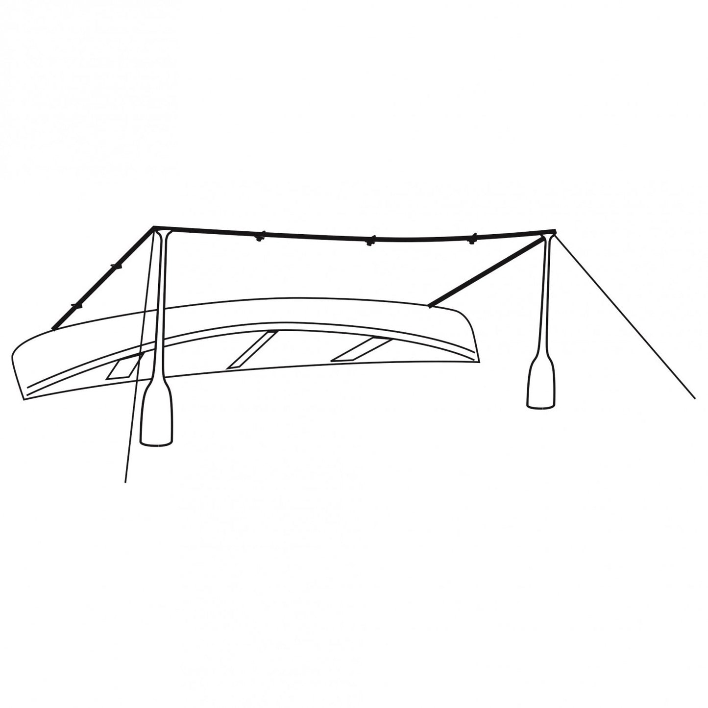 Robens Tarp 4 X 4 Trail Range - Tarp