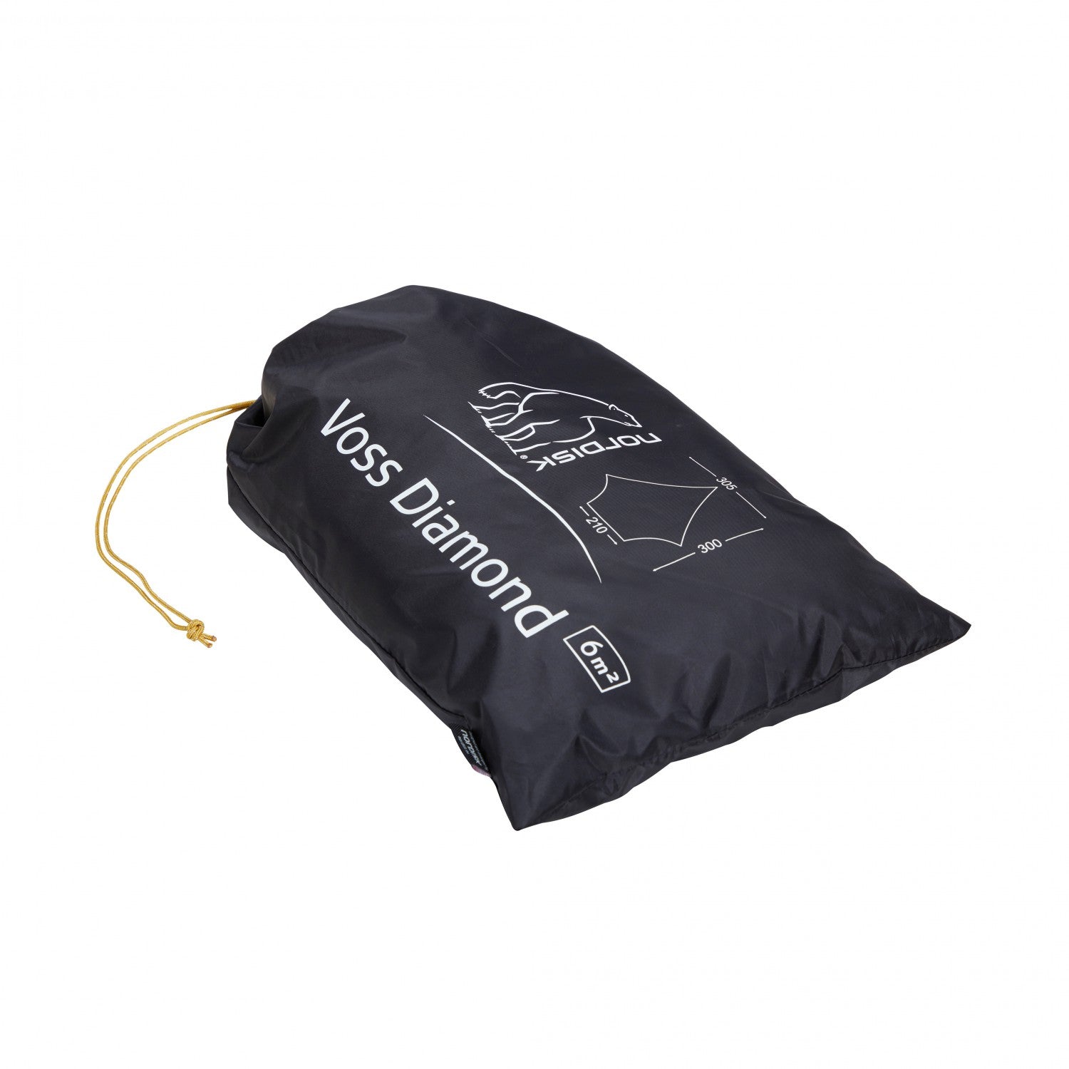 Nordisk Voss Diamond PU Tarp Green - Tarp