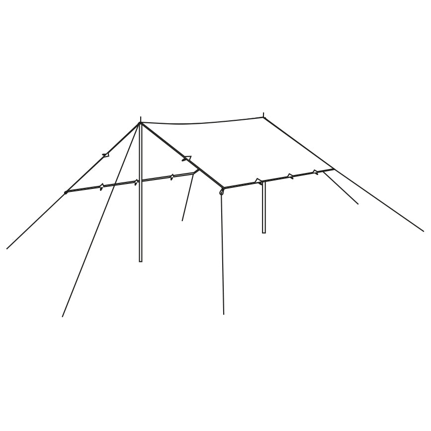 Robens Tarp 4 X 4 Trail Range - Tarp