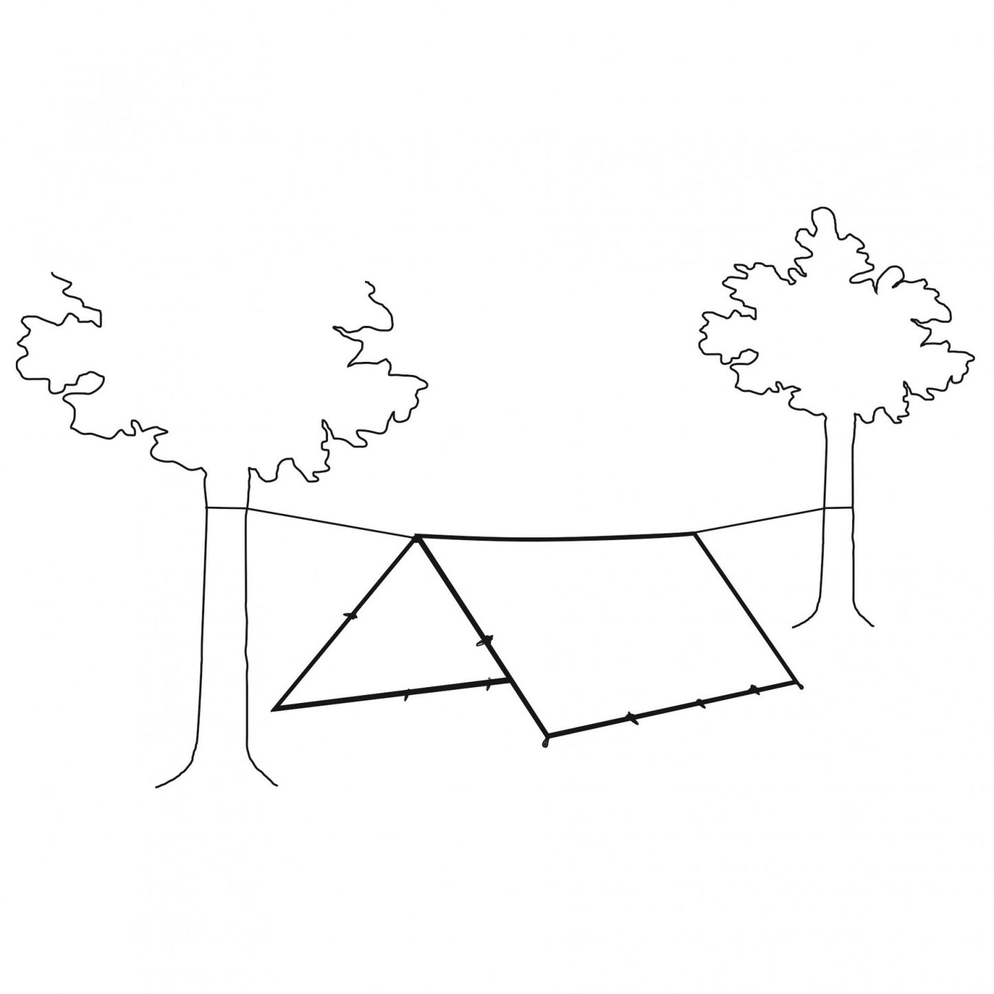 Robens Tarp 4 X 4 Trail Range - Tarp