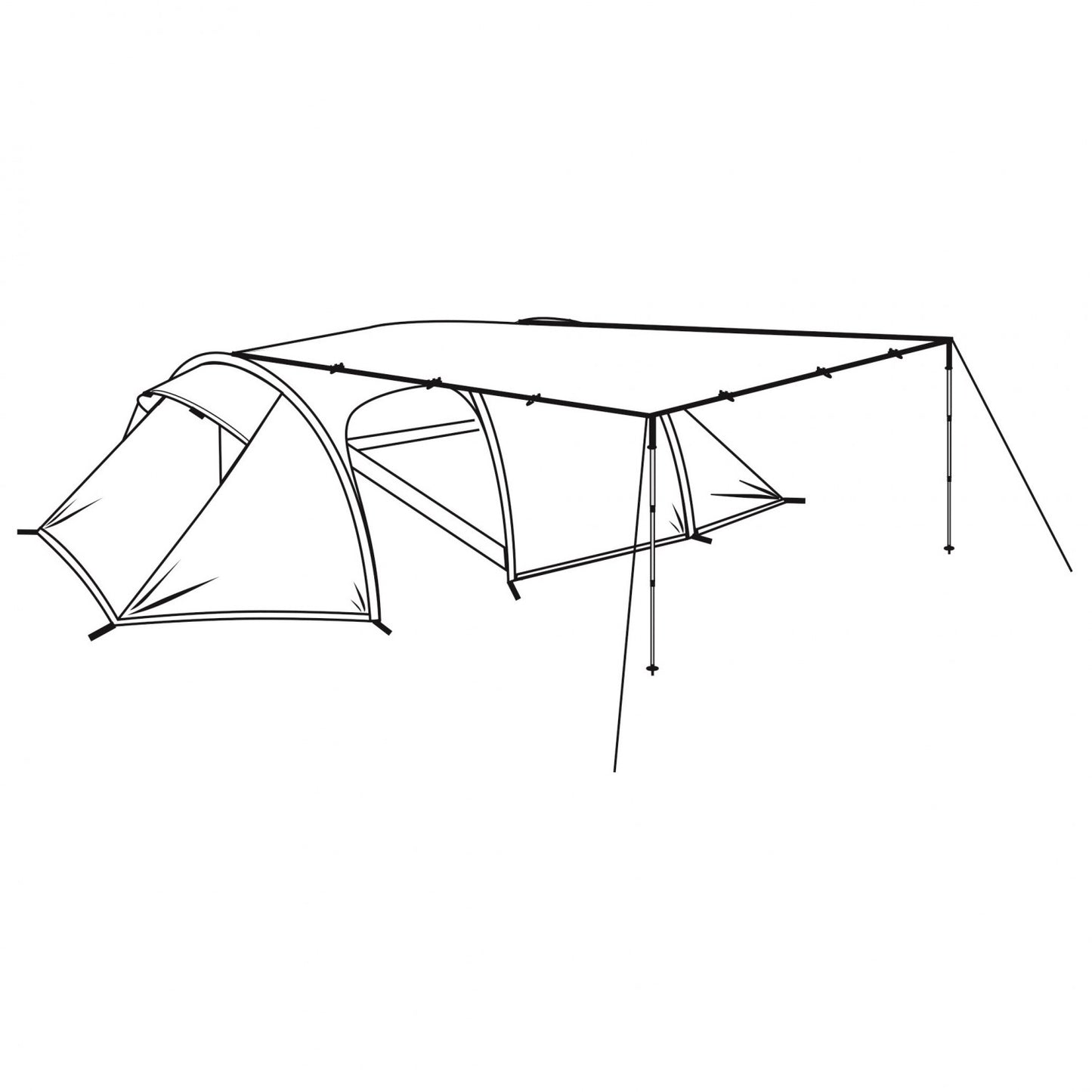 Robens Tarp 4 X 4 Trail Range - Tarp