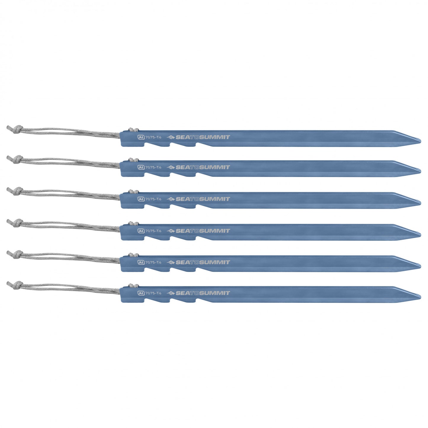 Sea To Summit Ground Control Light Tent Pegs 6-Pack - Zelthering
