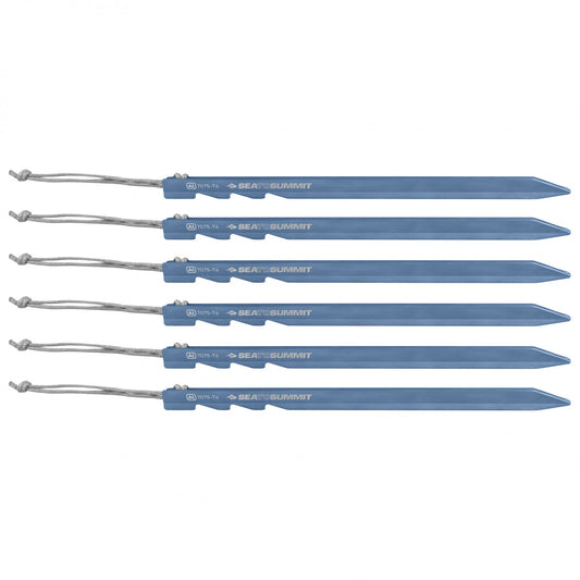 Sea To Summit Ground Control Light Tent Pegs 6-Pack - Zelthering